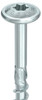 Alternate product image of HECO 10 x 80 Flange Head Full Thread Silver Zinc Steel T-40.