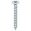 Alternate product image of HECO 4.5 x 40 Fitting Countersunk Head Full Thread Silver Zinc Steel HD-20.