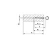 Alternate product image of HECO 6 x 40 Screw Anchors Concrete Thread Silver Zinc Steel.