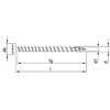 Alternate product image of HECO 4 x 45 Pan Head Full Thread A2 Stainless Steel T-20.