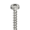 Alternate product image of HECO 5 x 40 Pan Head Full Thread A2 Stainless Steel PZD-2.