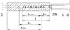 Alternate product image of HECO 6 x 40 Screw Anchors Concrete Thread Silver Zinc Steel SW-8.