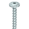 Alternate product image of HECO 7.5 x 45 Screw Anchors Concrete Thread Silver Zinc Steel T-30.