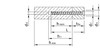 Alternate product image of HECO 7.5 x 100 Countersunk Head Screw Anchor Concrete Thread Silver Zinc Steel T-40.