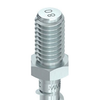 Alternate product image of HECO 6 x 65 Screw Anchors Concrete Thread Silver Zinc Steel SW-10.