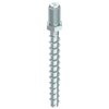 Alternate product image of HECO 6 x 65 Screw Anchors Concrete Thread Silver Zinc Steel SW-10.