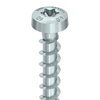 Alternate product image of HECO 7.5 x 50 Pan Head Screw Anchor Concrete Thread Silver Zinc Steel T-30.