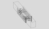 Alternate product image of HECO 13 x 500 Structural Screw Countersunk Head Full Thread Durocoat DP1 Steel T-50.