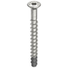 Alternate product image of HECO 7.5 x 125 Countersunk Head Screw Anchor Concrete Thread Phosphated Tip A4 Stainless Steel T-30.