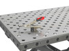 The RUWI Welding Lifting Table with a Perforated Plate featuring ø 28 mm holes is a versatile and robust solution for welding tasks. The RUWI Welding Lifting Table with a Perforated Plate featuring ø 28 mm holes is a versatile and robust solution for welding tasks.