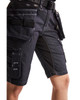 Suitable work Shorts available in Australia and New Zealand BLAKLADER Denim with Stretch Navy Blue Shorts for  Woman Carpenters