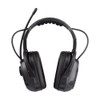 ZEKLER 412RD Earmuff Overhead – front view; Features Electronic
