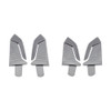 ZEKLER Zone Lamp Clip Set Light Grey / Grey – product display image