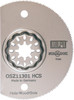 WILPU Multi Tool Blade for Timber, Plastics in corners, the OSZ 113 Saw Blade is for Semi Circular for Solid Timber