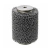 RESTORER TOOL WRBW80 Nylon Abrasive Brush 80 Grit 80mm × 100mm – front view; 80mm diameter x 100mm width, Abrasive Nylon, Application Cleaning / Softwood Texturing, Mounting Type RESTORER Roller / Drum