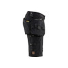 BLAKLADER 1988 Craftsman Slim Fit Short Black (Men) in Water-Repellent 4-Way Stretch Polyamide Dobby with Holster Pockets (Durable 4-way stretch; Body-hugging fit; Extra wide tool pockets; Reflective details) – side view; Holster Pockets true, Kneep…
