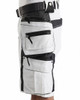 Suitable work Shorts available in Australia and New Zealand BLAKLADER Rip-Stop with Stretch White Shorts for Painters