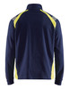 BLAKLADER Cotton Navy Blue  Pullover  for Carpenters that have 1/4 Zip Reflective Tape  available in Australia and New Zealand