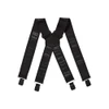 BLAKLADER 4009 Craftsman Braces Black in Polyester Elastane – product display image; 0 wide, Gender Unisex, Holster Pockets false, Stretch true