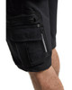 BLAKLADER Shorts 1987 with  for BLAKLADER Shorts | 1987 Mens Craftsman Black Shorts with 4-Way Stretch that have Configuration available in Carpentry