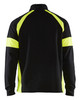 BLAKLADER Pullover  3550 with  for BLAKLADER Pullover  | 3550 Black / High Vis Yellow 1/4 Zip Pullover in Cotton that have 1/4 Zip  available in Australia and New Zealand