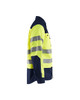 Hi Vis Yellow Long Sleeve Shirt has a casual-fit, features contrasting colors on the sleeves, hem, and collar to minimize dirt.