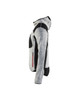 BLAKLADER Polyester Grey Melange  Hoodie  for Electricians that have Full Zip  available in Australia and New Zealand