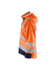 BLAKLADER Rain Jacket  4302 with  for BLAKLADER Rain Jacket | 4302 High Vis Orange / Navy Blue Craftsman Rain Jacket with Reflective Tape Polyester Waterproof that have  available in Australia and New Zealand