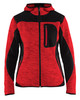 This Blaklader Workwear Womens Jacket hoodie model 4931 in Red is perfect for casual gatherings and workwear.
