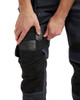 The BLAKLADER Trousers model 1990 in Navy Blue Craftsman Trousers comes equipped with Holster Pockets, Kneepad Pockets and premium Denim with Stretch for unbeatable durability.