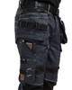 The BLAKLADER Trousers 1990 in Navy Blue: your go-to for heavy-duty tasks, thanks to Holster Pockets, Kneepad Pockets, and tough-as-nails Denim with Stretch.