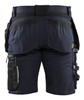 BLAKLADER Shorts 1598 with  for BLAKLADER Shorts | 1598 Mens Craftsman Dark Navy Blue Shorts with Cordura with Stretch that have Configuration available in Carpentry