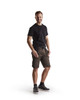 BLAKLADER Rip-Stop with Stretch Olive Green Shorts for Carpenters that have Holster Pockets  available in Australia and New Zealand