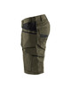 Suitable work Shorts available in Australia and New Zealand BLAKLADER Rip-Stop with Stretch Olive Green Shorts for Carpenters