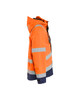 Hiking Rain Jacket  4837 - High Vis Orange   Waterproof & Breathable for Outdoor Adventures.