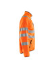 BLAKLADER Jacket | 4906 Mens High Vis Orange Jacket with Reflective Tape in Softshell