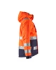 BLAKLADER Jacket | 4872 Womens High Vis Orange /Navy Blue Jacket for Winter in Waterproof Polyester