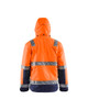Buy online in Australia and New Zealand a Mens High Vis Orange Jacket  for Electricians that are comfortable and durable.