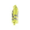 BLAKLADER 3308 High Vis Sweater Hi-Vis Yellow (Women) in Polyester Jersey – alternate side view; Application Craftsman, Holster Pockets false, Features Soft, brushed inner; Wide reflectors