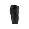 BLAKLADER 1449 Service Short Black (Men) in Lightweight PolyCotton Plain Weave – side view; Holster Pockets false
