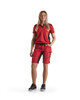 BLAKLADER Shorts 7149 with  for BLAKLADER Shorts | 7149 Womens Service Stretch Red Shorts with Polyester that have Configuration available in Carpentry
