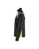 BLAKLADER Pullover  3432  with  for BLAKLADER Pullover  | 3432 Mens Black / High Vis Yellow 1/4 Zip Collared Pullover in Reflective Tape Cotton that have 1/4 Zip  available in Australia and New Zealand