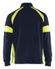 BLAKLADER Pullover  3550 with  for BLAKLADER Pullover  | 3550 Navy Blue / High Vis Yellow 1/4 Zip Pullover in Cotton that have 1/4 Zip  available in Australia and New Zealand