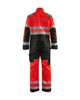 BLAKLADER 6373 Hi-Vis Red / Black Hi-Vis PolyCotton Satin Men Overall