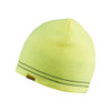 BLAKLADER 2007 High Vis Beanie Hi-Vis Yellow in Stretch Acrylic – alternate side view; Application Winter, Gender Unisex, Holster Pockets false