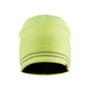 BLAKLADER 2007 High Vis Beanie Hi-Vis Yellow in Stretch Acrylic – product display image; Application Winter, Gender Unisex, Holster Pockets false