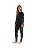 BLAKLADER Underwear | 7213 Womens Black Underwear Thermal Shirt with Anti-Flame in Wool