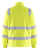 BLAKLADER Polyester Fleece High Vis Yellow  Jacket  for Road Workers that have Full Zip Reflective Tape  available in Australia and New Zealand