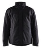 BLAKLADER Jacket | 4918 Black Winter Jacket with Lining in Polyester Waterproof
