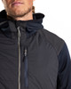 The Blaklader jacket in Dark Navy Blue is perfect for layering over your work attire.